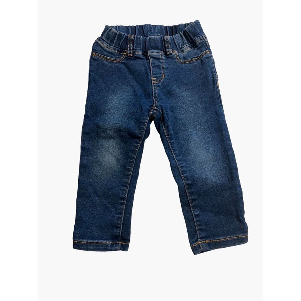 GAP Denim Jeans Infant Size 18-24 months Dark Wash Excellent very gently used co